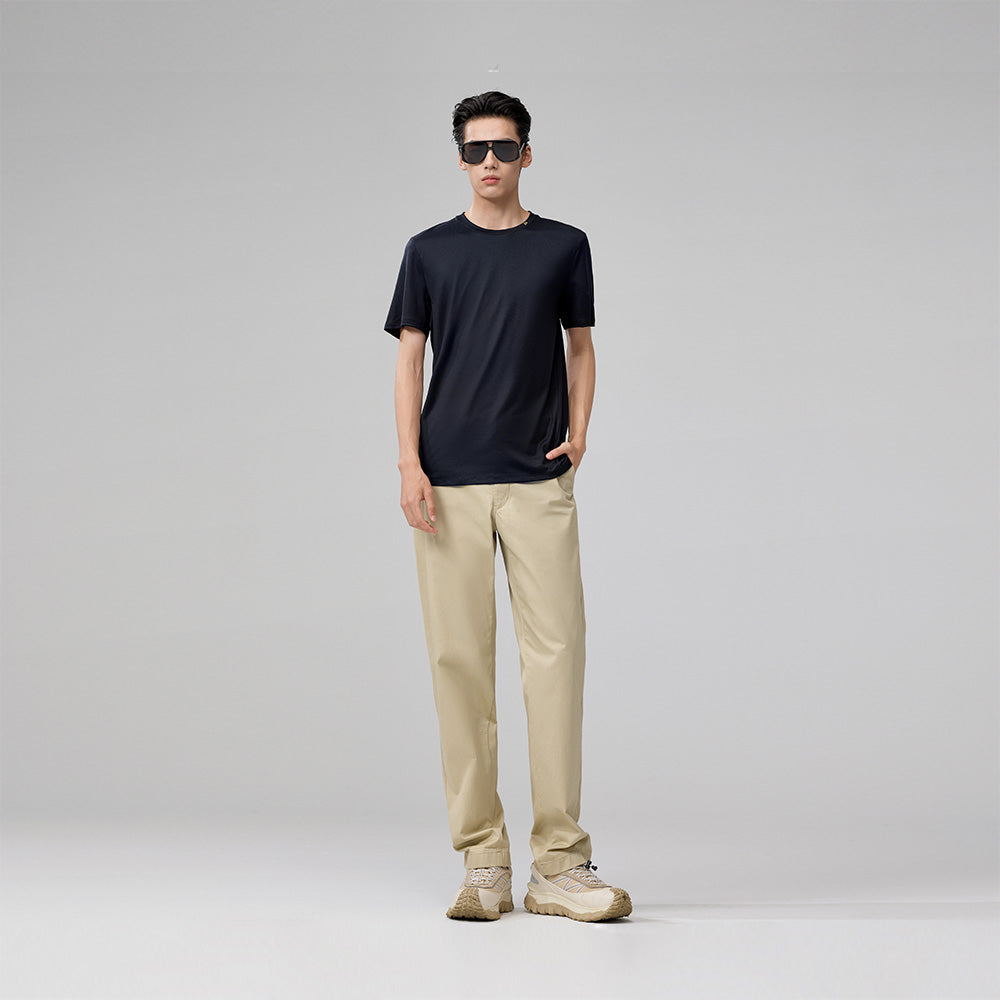 LIL BLACKGOLD - Tech-wool  Man‘s T-Shirt