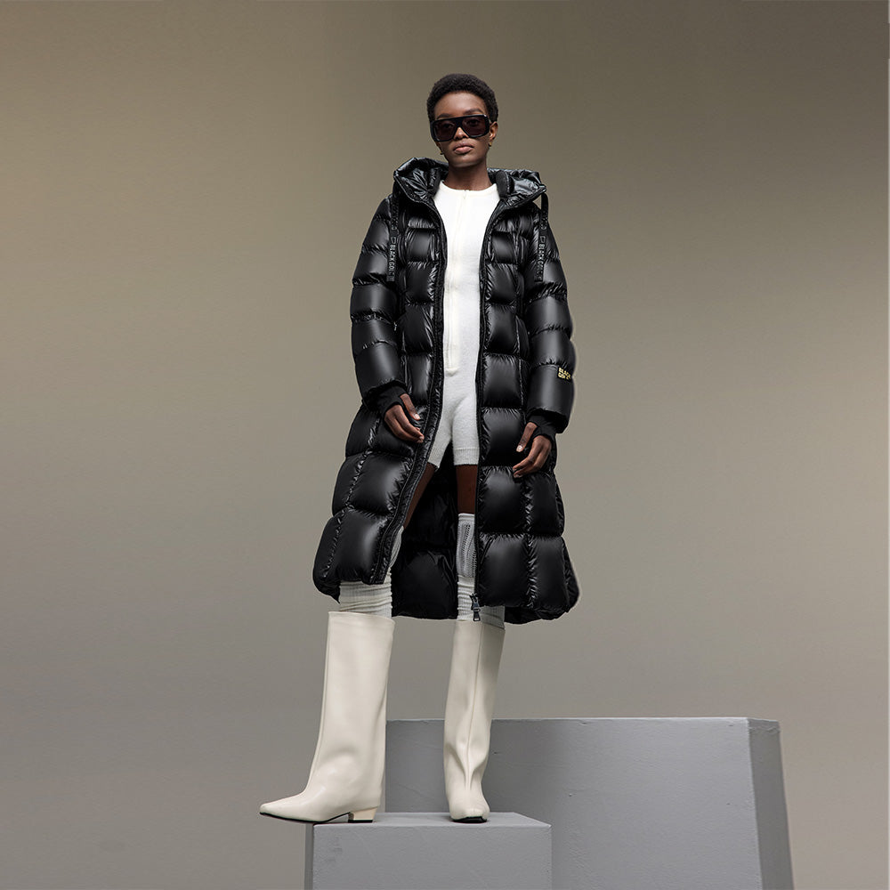 Queen 8 Grid - Black (Slim Fit)