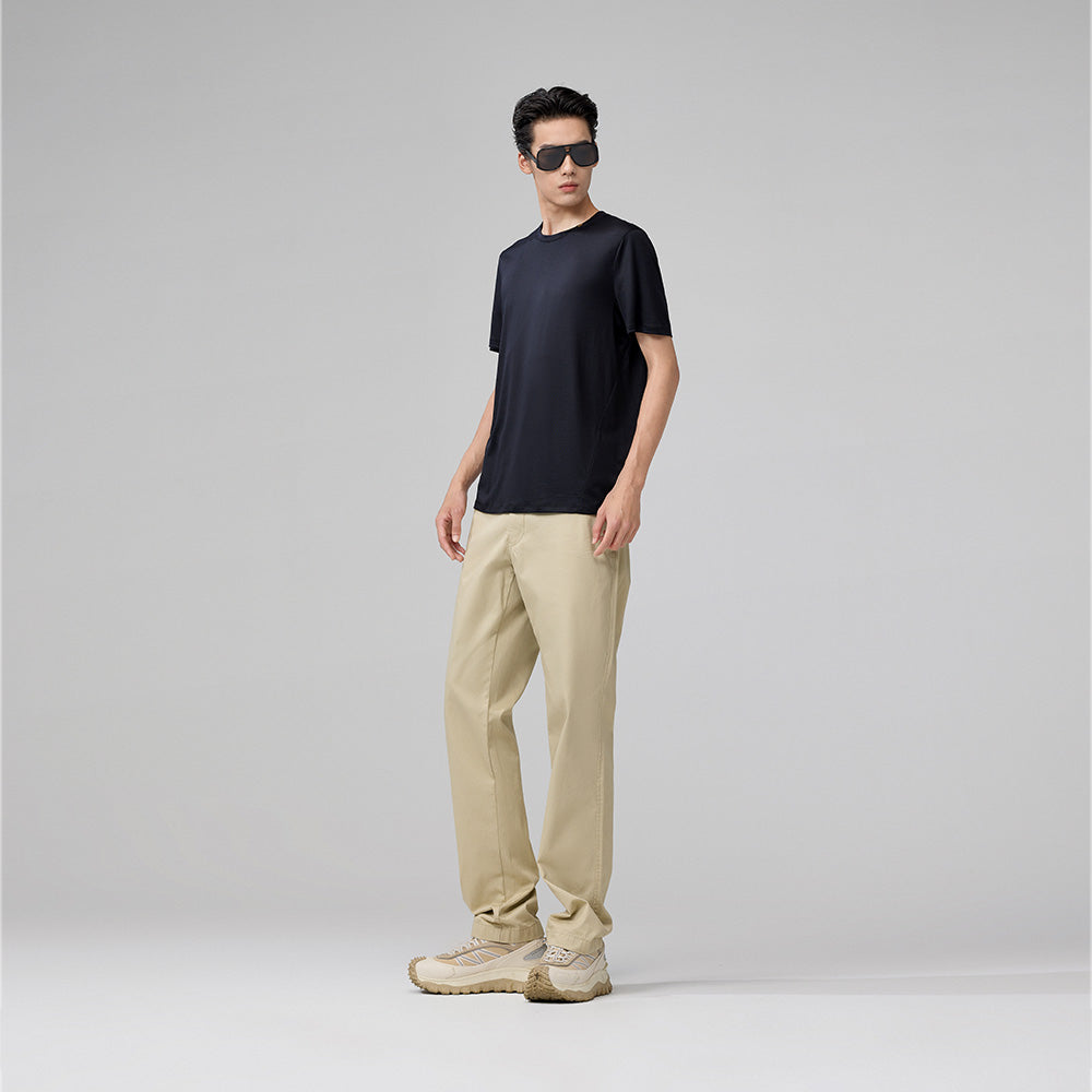 LIL BLACKGOLD - Tech-wool  Man‘s T-Shirt