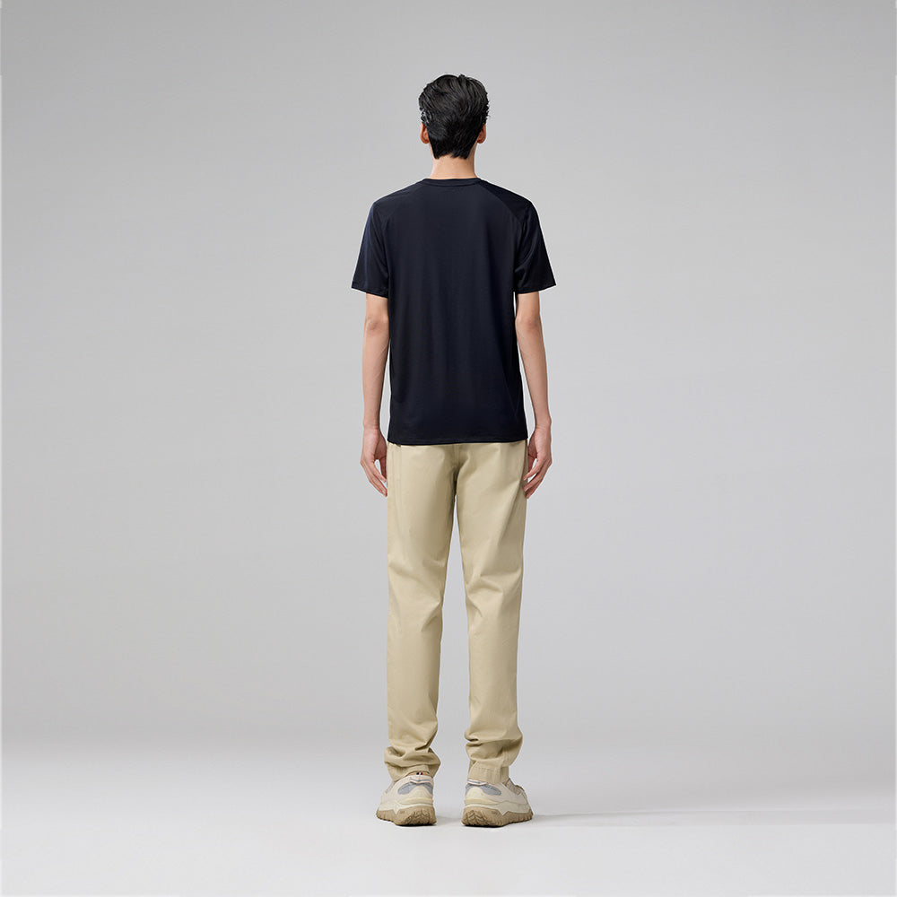 LIL BLACKGOLD - Tech-wool  Man‘s T-Shirt