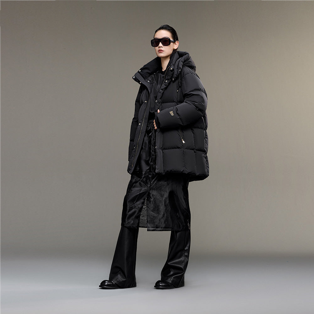 Queen 5 Grid Shorty - Black