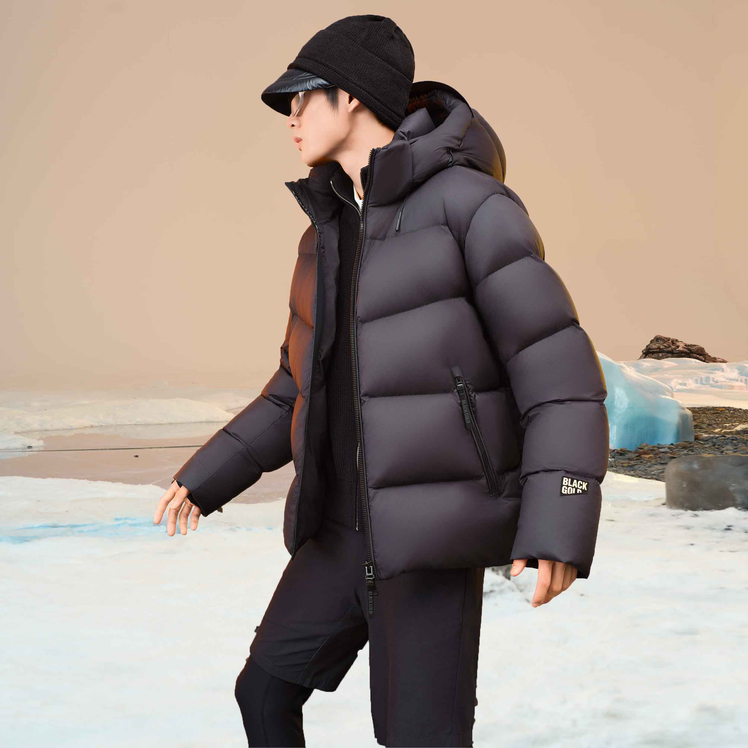 Utility Chic Unisex 5 Grid - Black