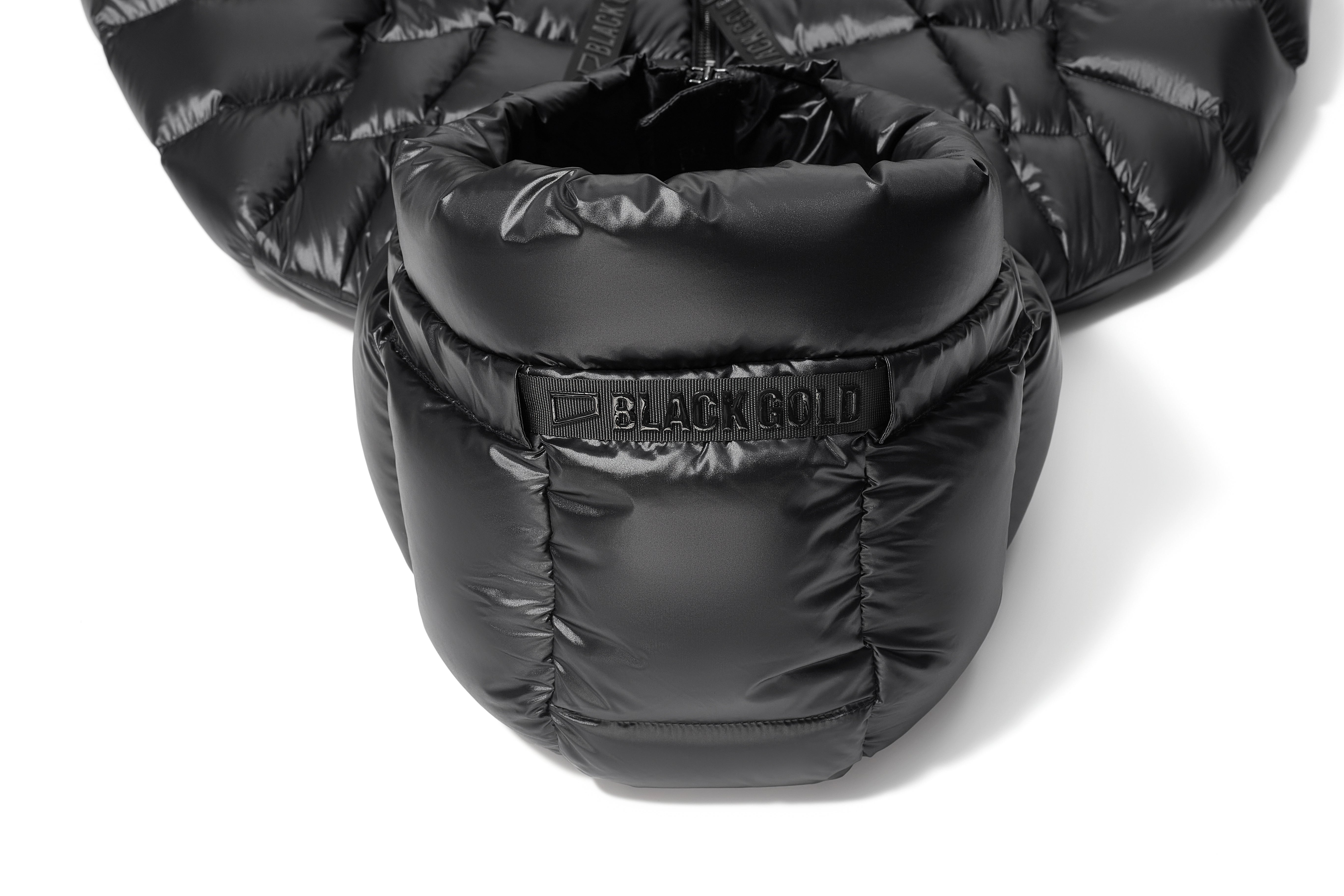 Queen 8 Grid - Black (Slim Fit)