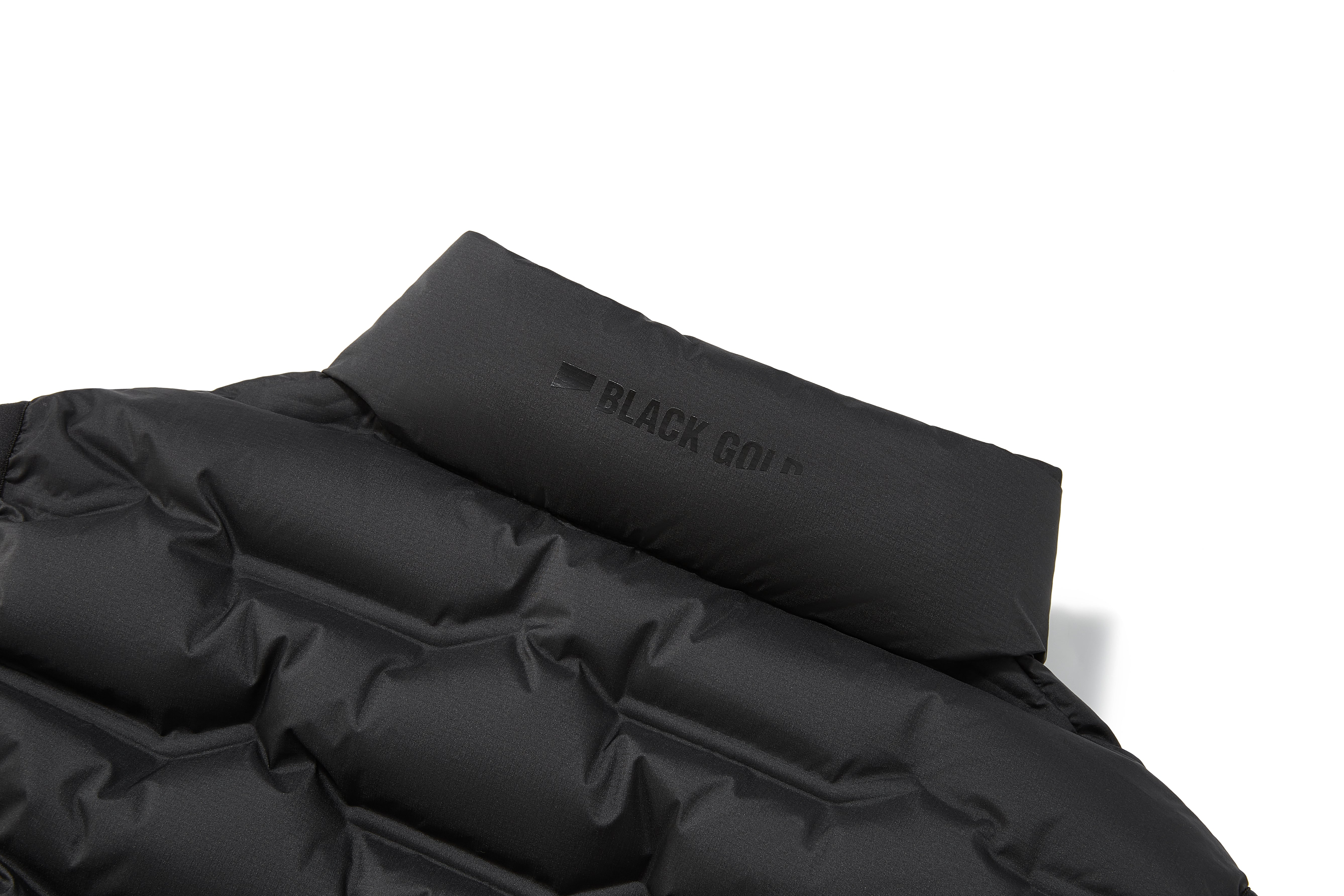 Lil Black Gold -  Laser-Fused Puff Vest