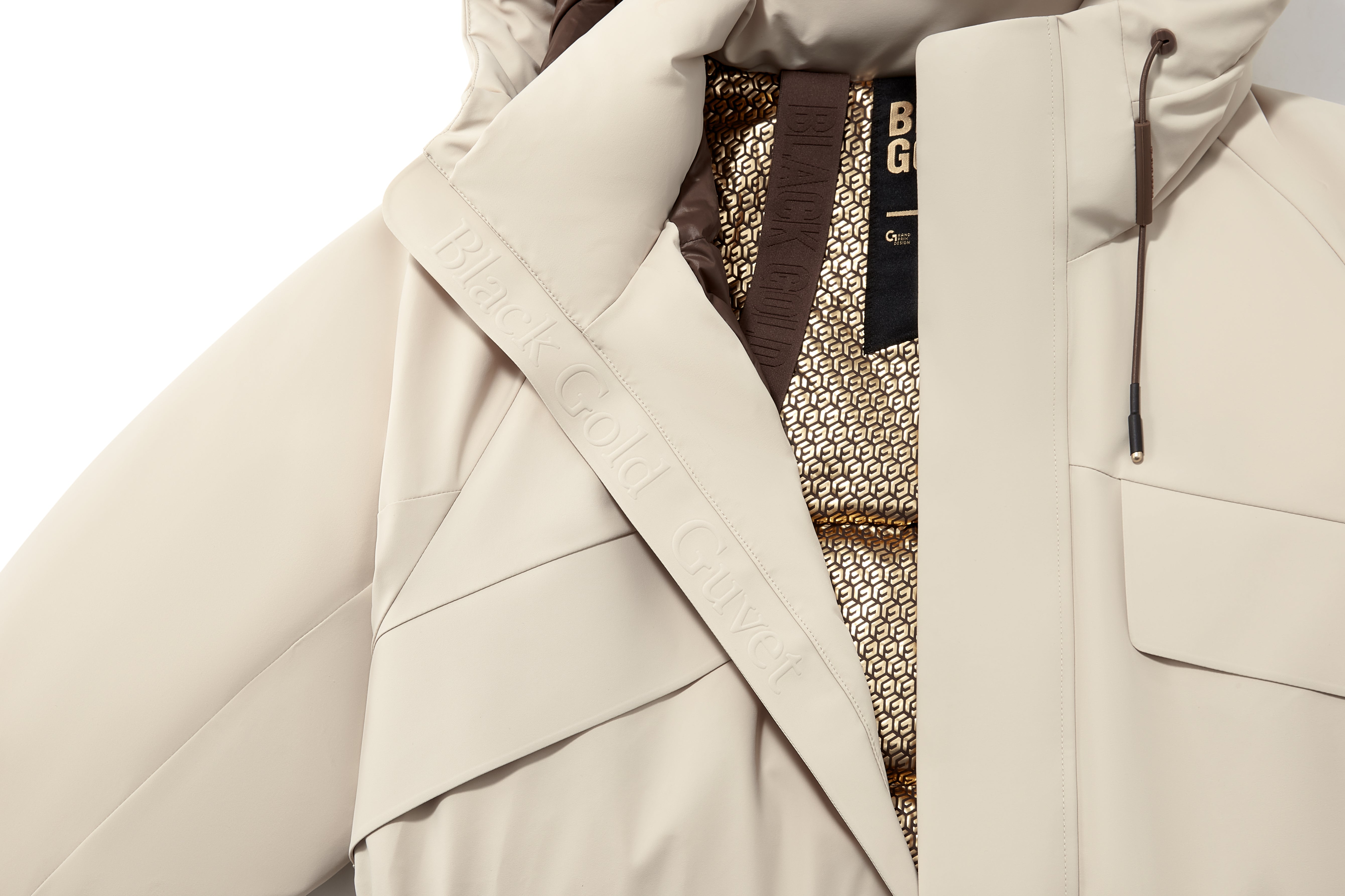 Wind Shell -High-cut mid-thigh down coat