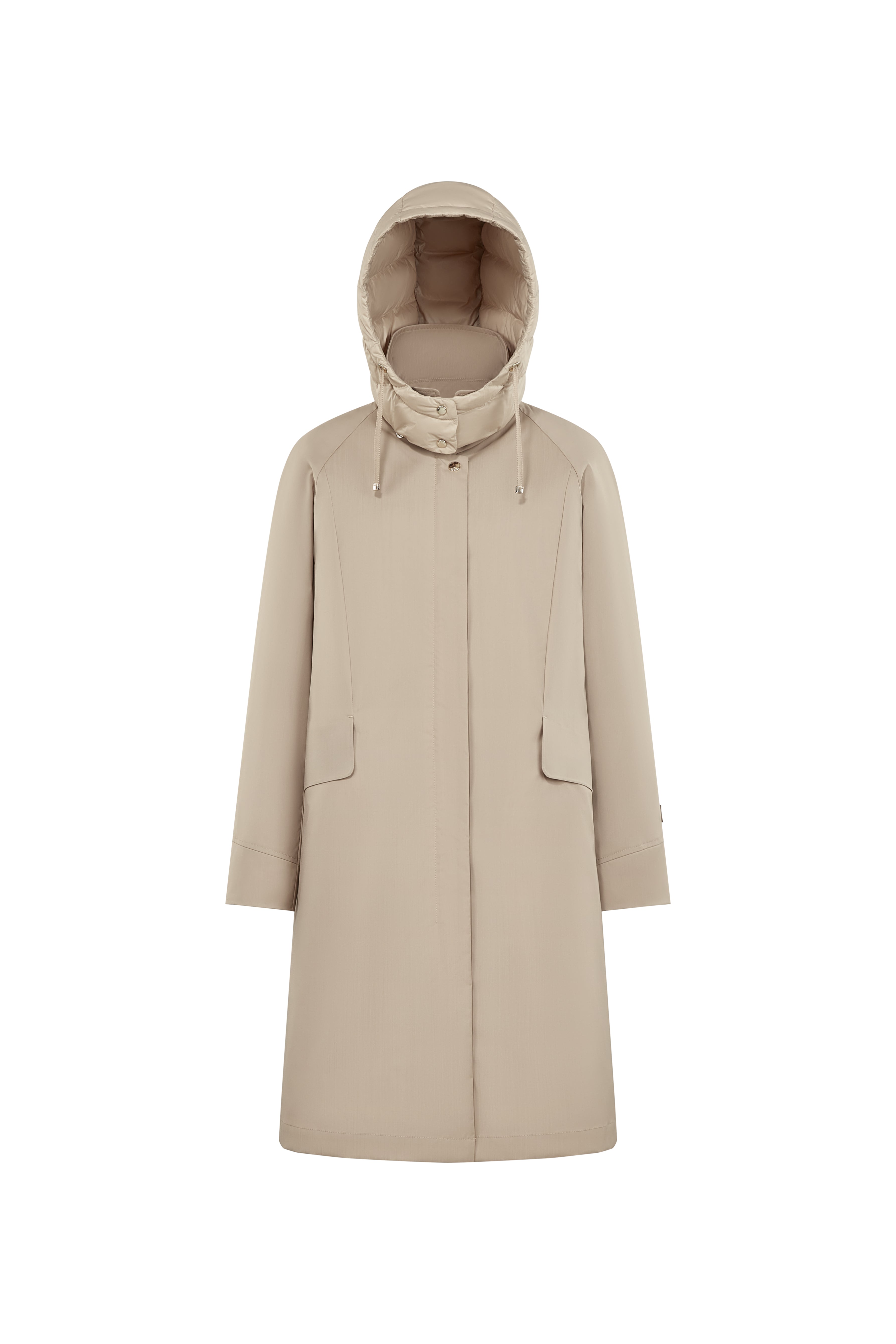 Future Wool - light Shell- Trench coat style