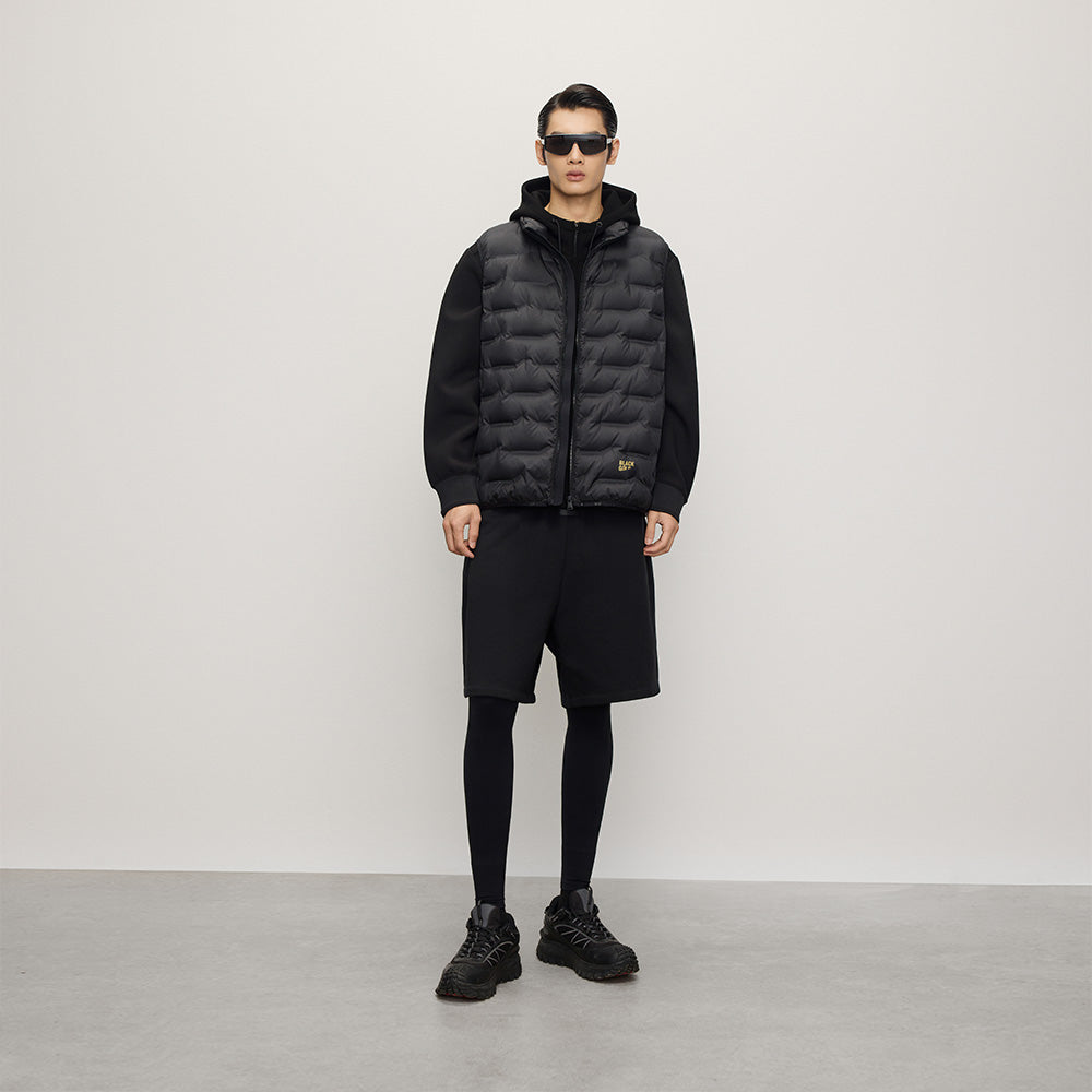 Lil Black Gold -  Laser-Fused Puff Vest