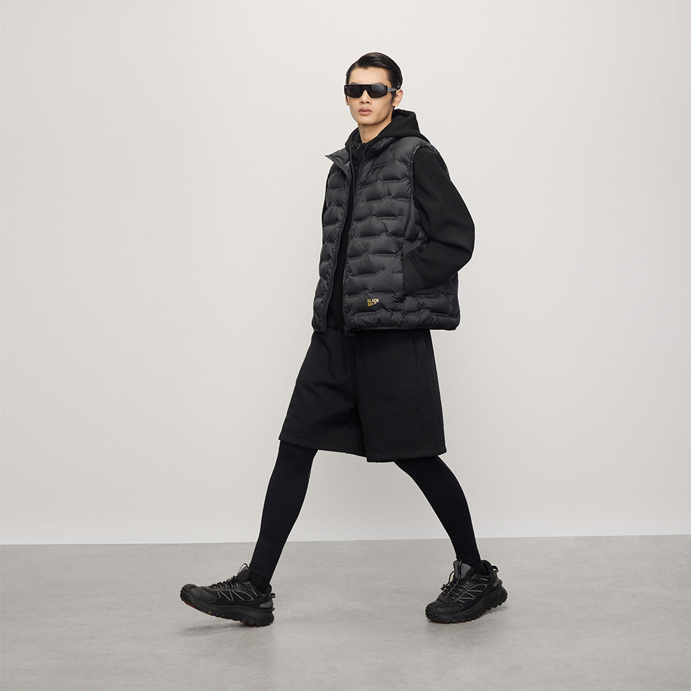 Lil Black Gold -  Laser-Fused Puff Vest