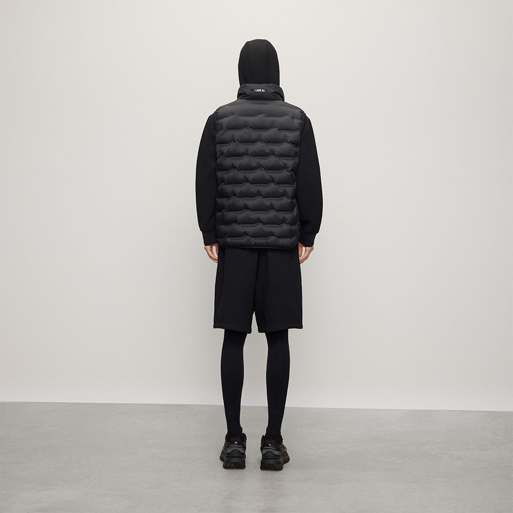 Lil Black Gold -  Laser-Fused Puff Vest