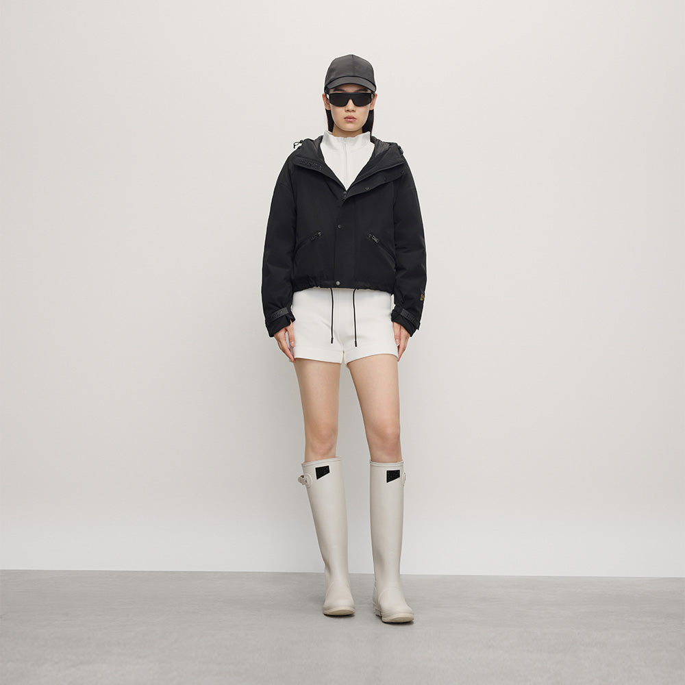 Light Shell -Short mid-thigh cut