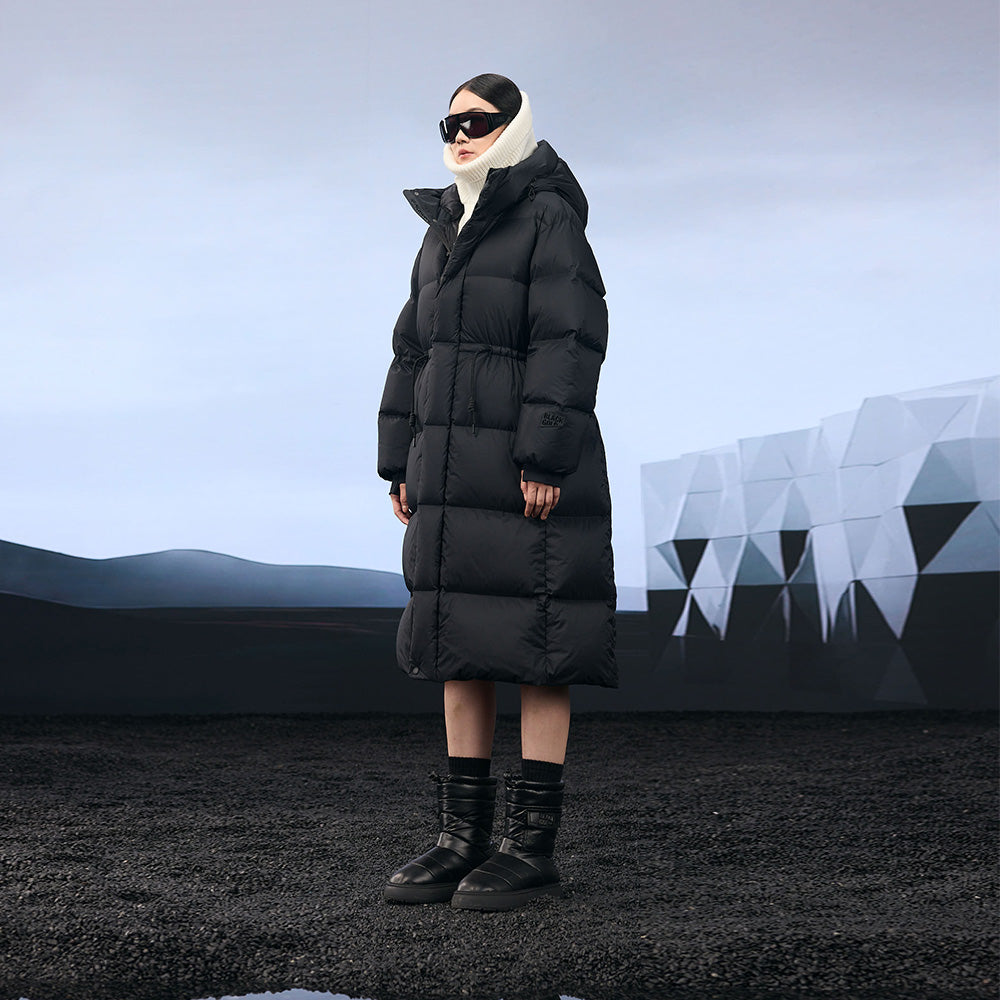 Black Pearl - 8 Grid Waist-Cinched Style（GH251801）