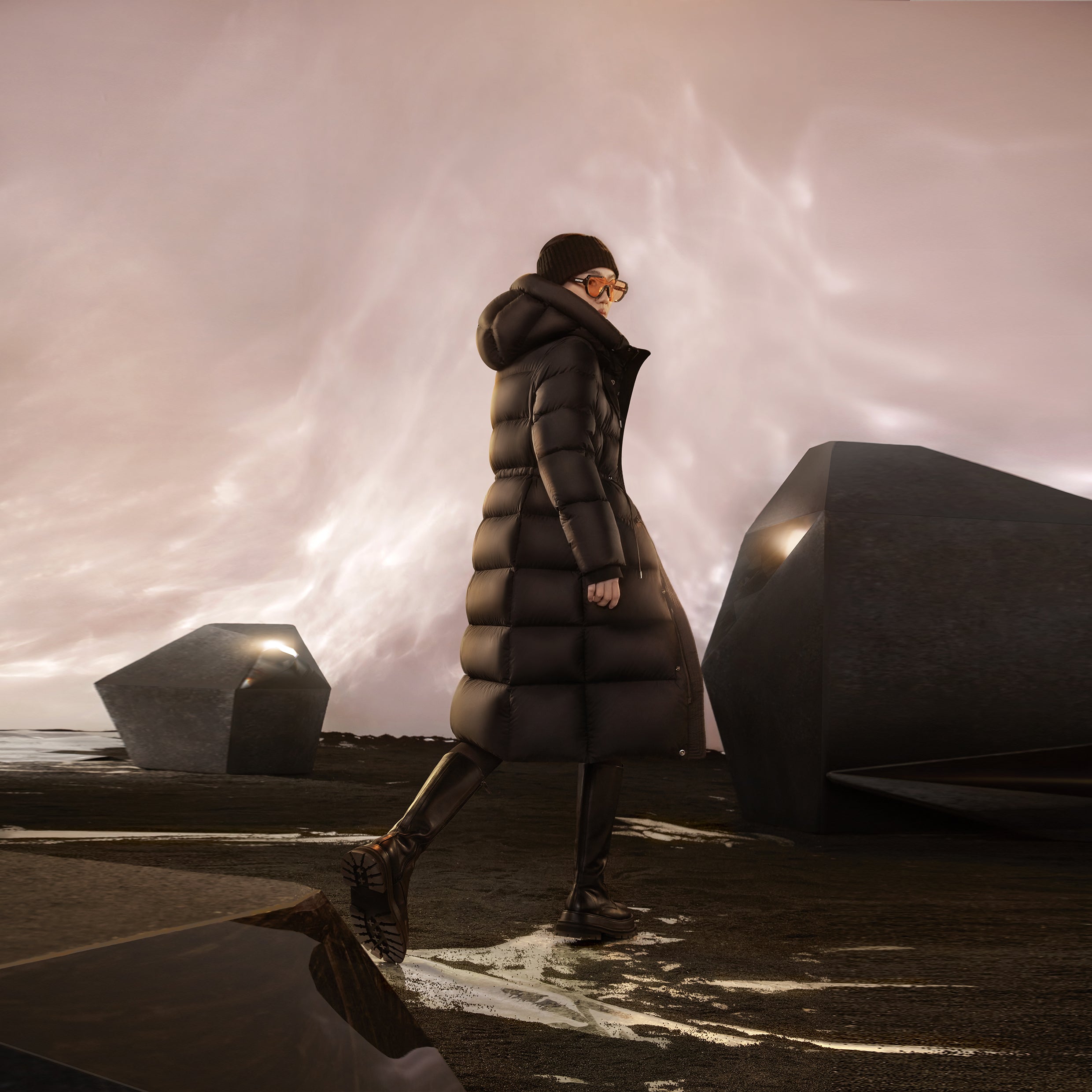 Black Pearl Women's 8 Grid