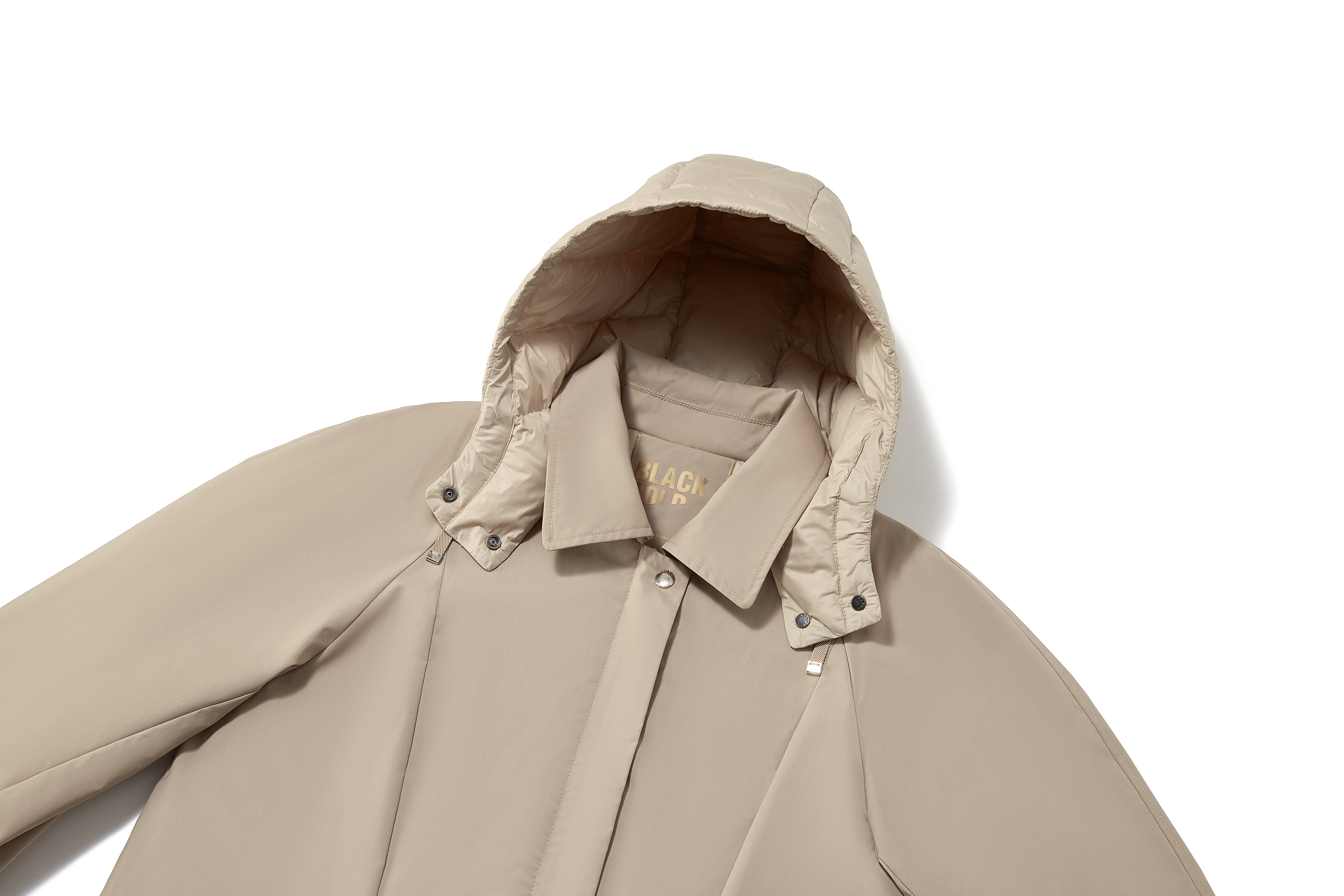 Future Wool - light Shell- Trench coat style