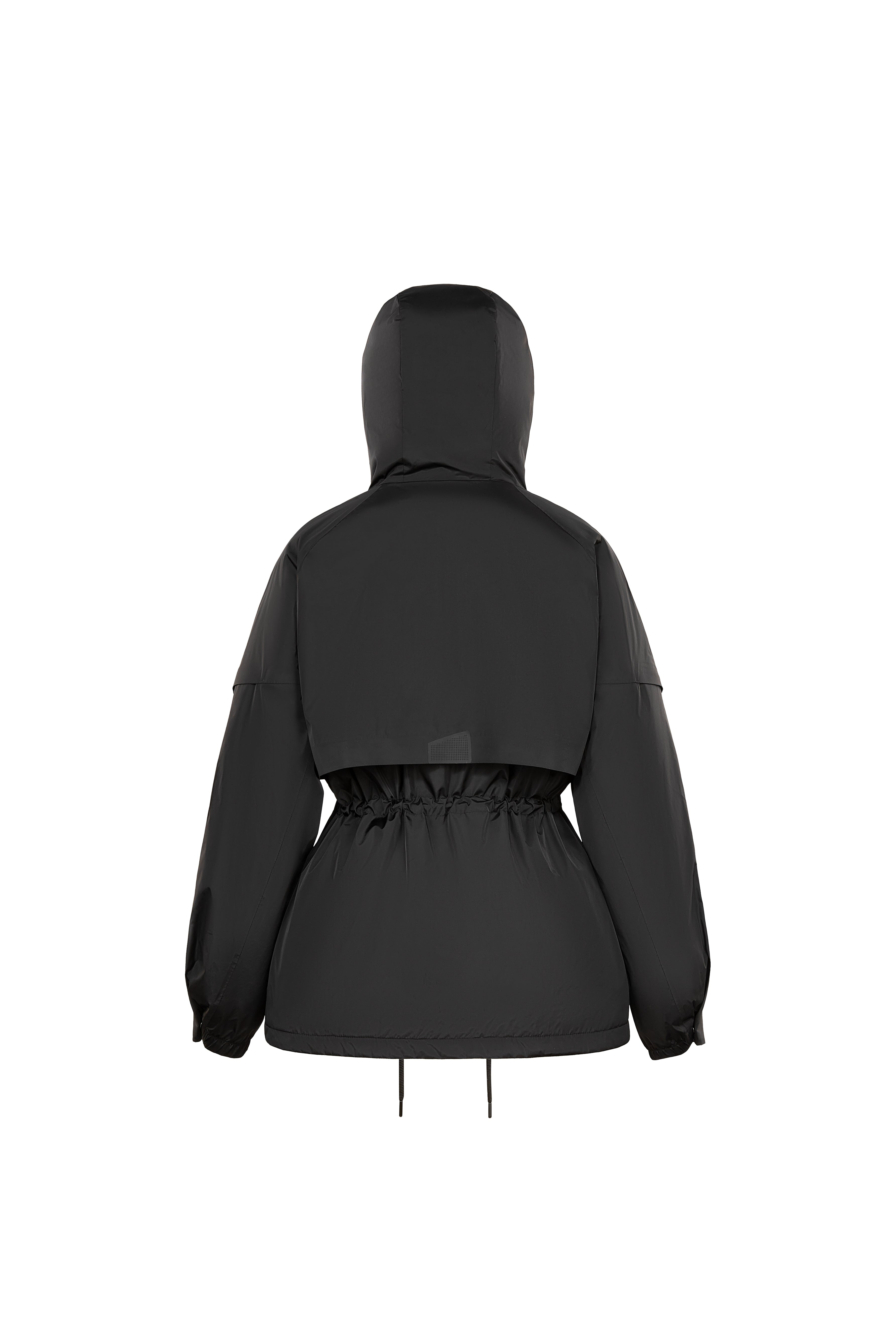 Wind Shell -	Cropped mid-thigh X line down jacket