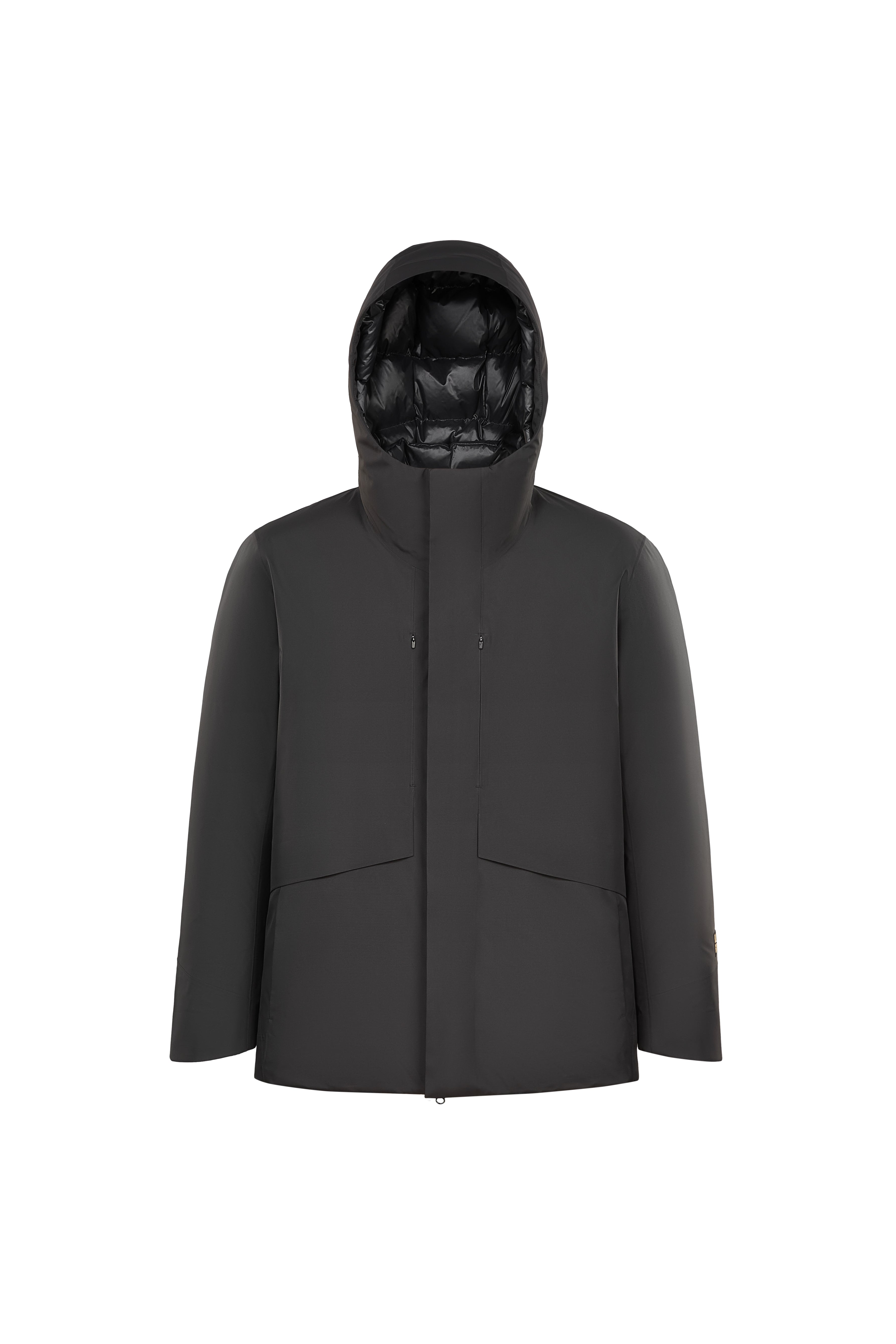 Wind Shell - Cropped mid-thigh men‘s down jacket